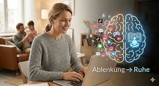 Ablenkung durch Ruhe ersetzen - Happy Family live